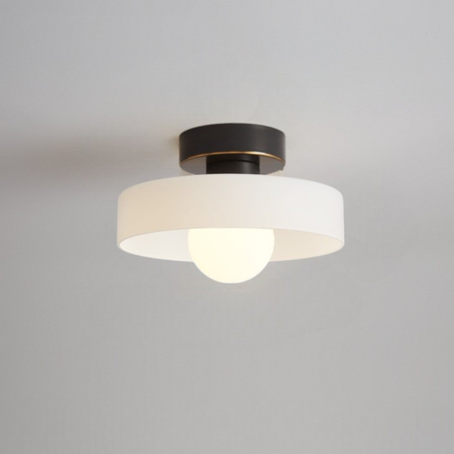 Round Glass LED Ceiling Light