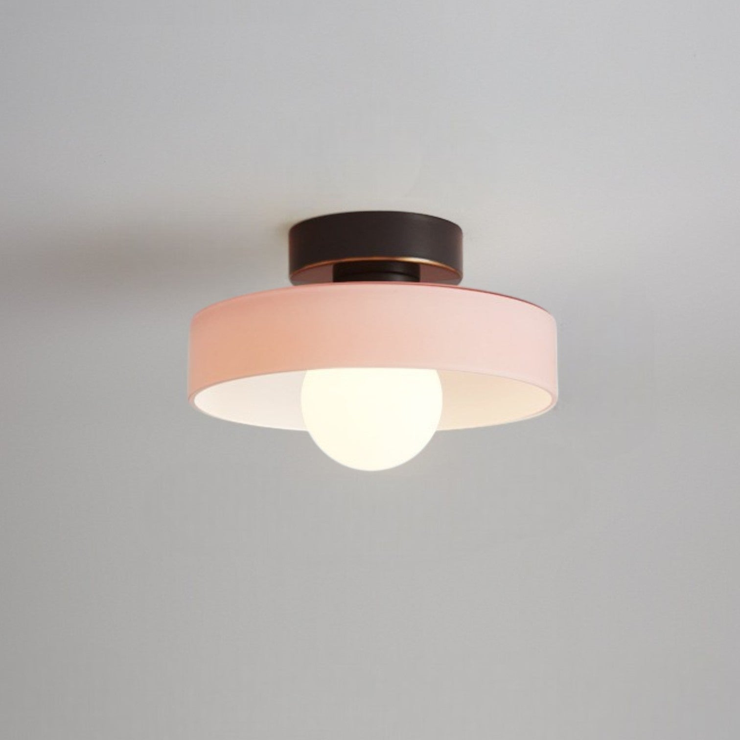 Round Glass LED Ceiling Light