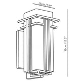 Glass LED Outdoor Wall Lamp