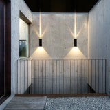 Rectangular LED Waterproof Outdoor Wall Lamp