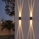 Rectangular LED Waterproof Outdoor Wall Lamp