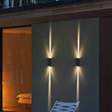 Rectangular LED Waterproof Outdoor Wall Lamp