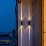 Rectangular LED Waterproof Outdoor Wall Lamp