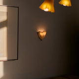 Retro Stained Glass Skirt Shell Wall Lamp LED 1-Light