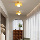 Round Glass LED Ceiling Light