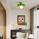 Round Glass LED Ceiling Light