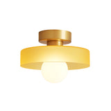 Round Glass LED Ceiling Light