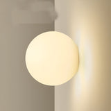 Round Glass LED Wall Lamp