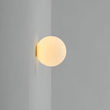 Round Glass LED Wall Lamp