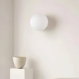Round Glass LED Wall Lamp