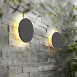 Round LED Outdoor Wall Lamp
