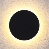 Round LED Outdoor Wall Lamp