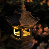 Solar Pagoda LED Garden Light