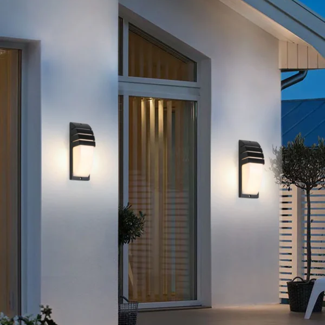 Outdoor Wall Lamp with Motion Sensor – Waterproof LED Outdoor Wall Lamp for Garden and Terrace