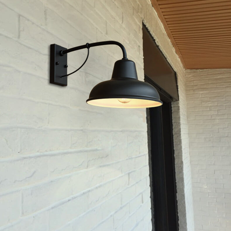 Vintage Industrial Waterproof 1-Light Outdoor Wall Lamp